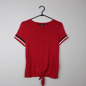 Tie Front T-Shirt